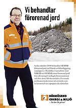 Vi behandlar förorenad jord