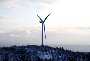 Nytt vindkraftverk ska ge energi till Härnösand. Foto: Alltid Marknadsbyrå